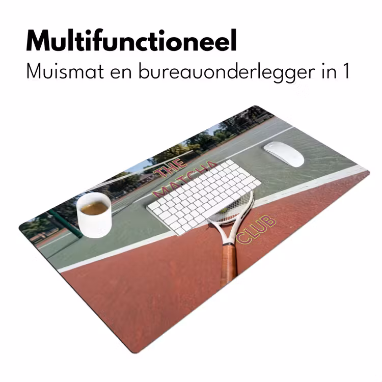 Bureau onderlegger - Matcha Club - Tennis - Matcha — 7