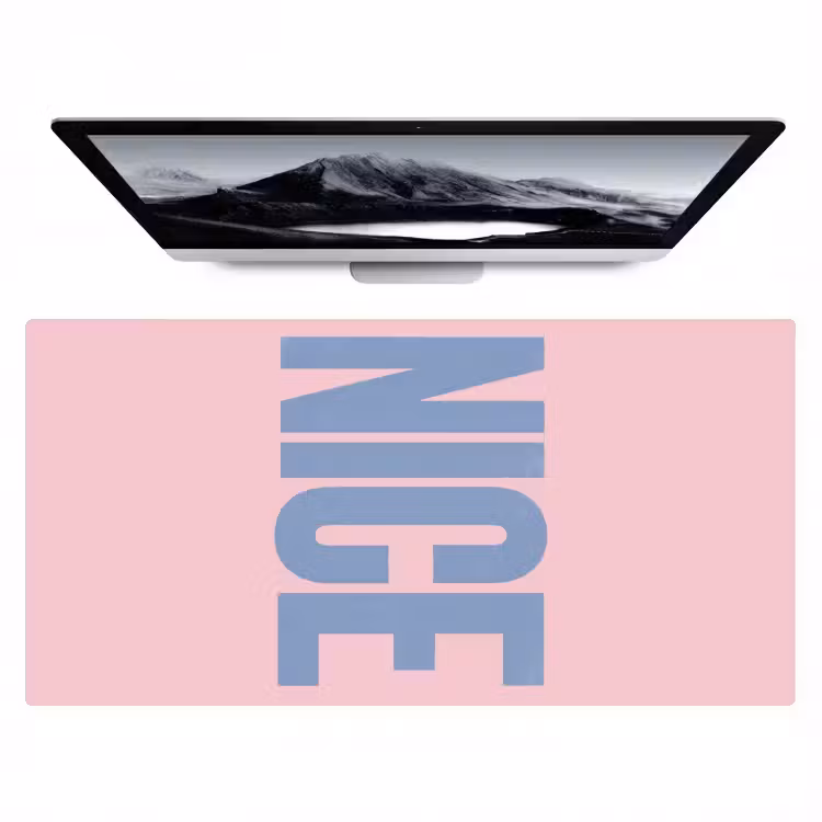 Bureau onderlegger - Nice - Paars - Roze — 1