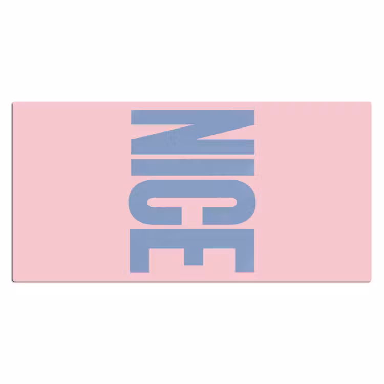 Bureau onderlegger - Nice - Paars - Roze — 2