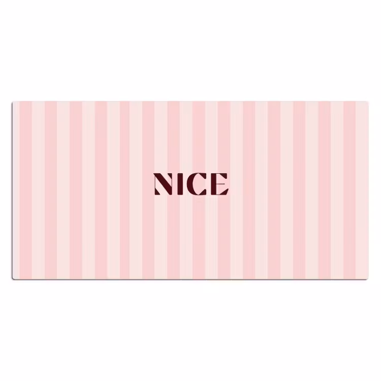 Bureau onderlegger - Nice - Strepen - Roze — 2