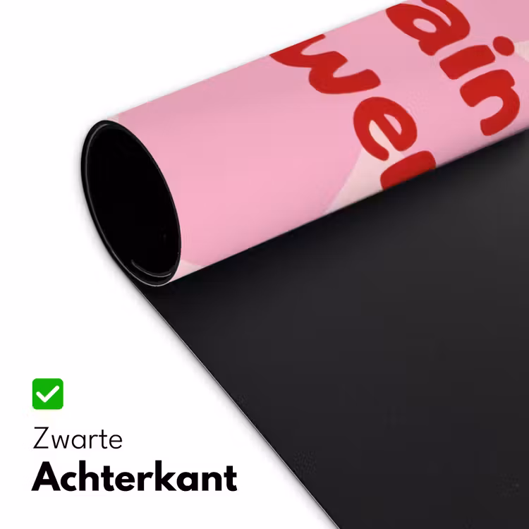 Bureau onderlegger - No rain no flowers - Bloem - Roze — 5