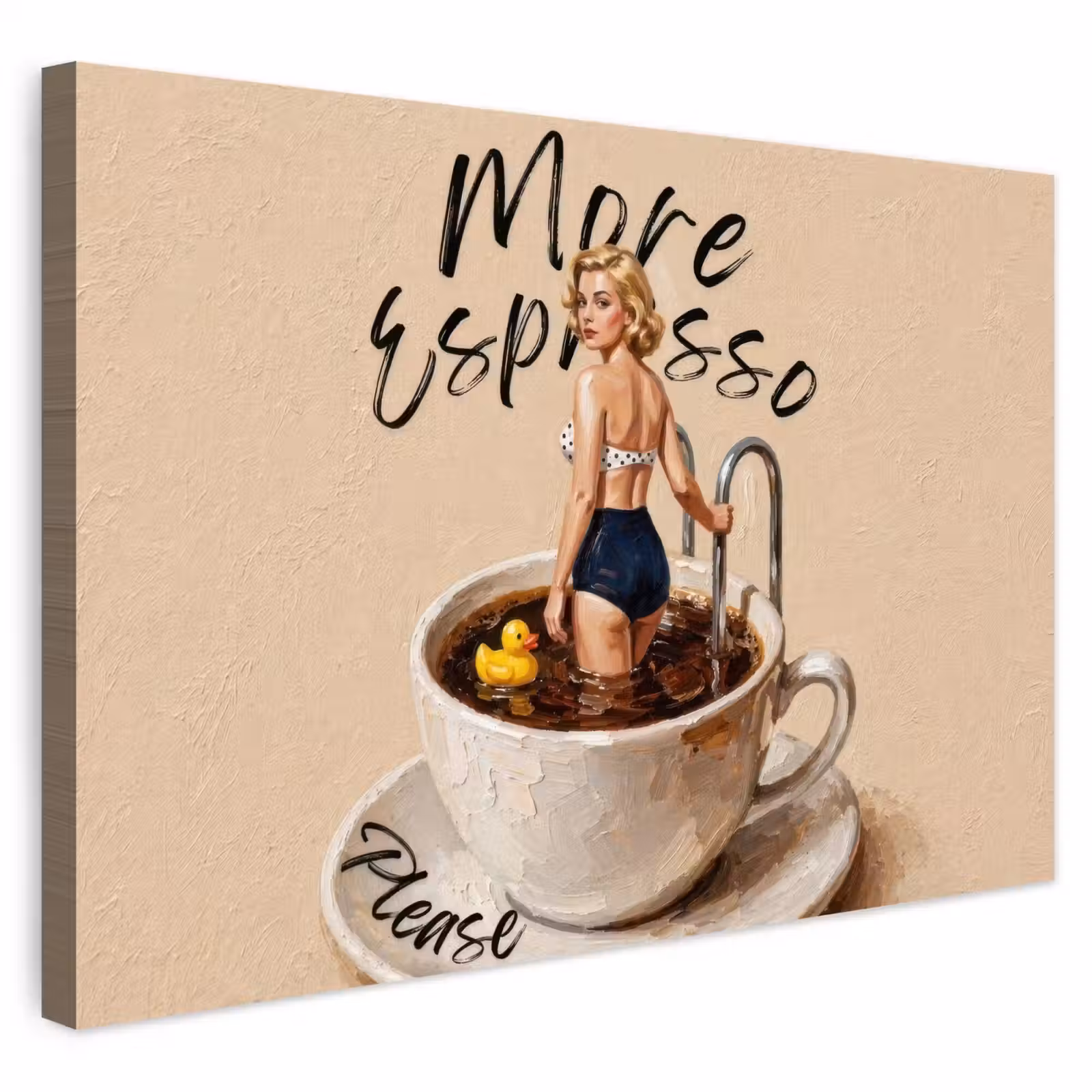 Buiten canvas - More espresso - Koffie - Eend — 1