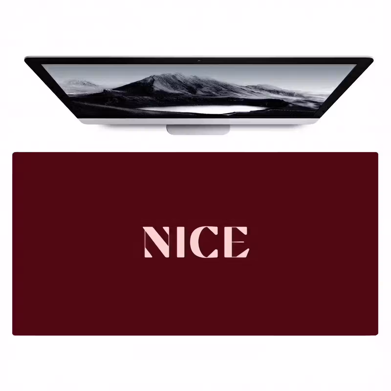 Bureau onderlegger - Nice - Bordeaux - Roze — 1