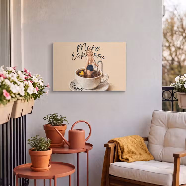 Buiten canvas - More espresso - Koffie - Eend — 3