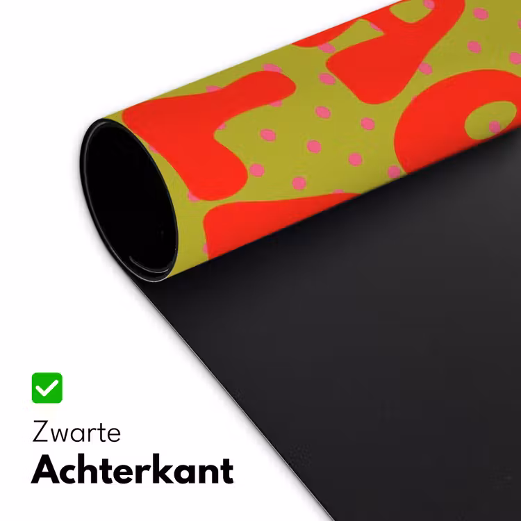 Bureau onderlegger - Ciao bella - Rood - Groen - Stippen — 5