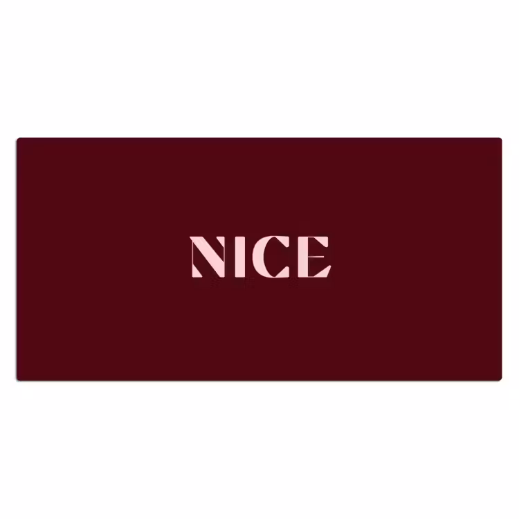 Bureau onderlegger - Nice - Bordeaux - Roze — 2