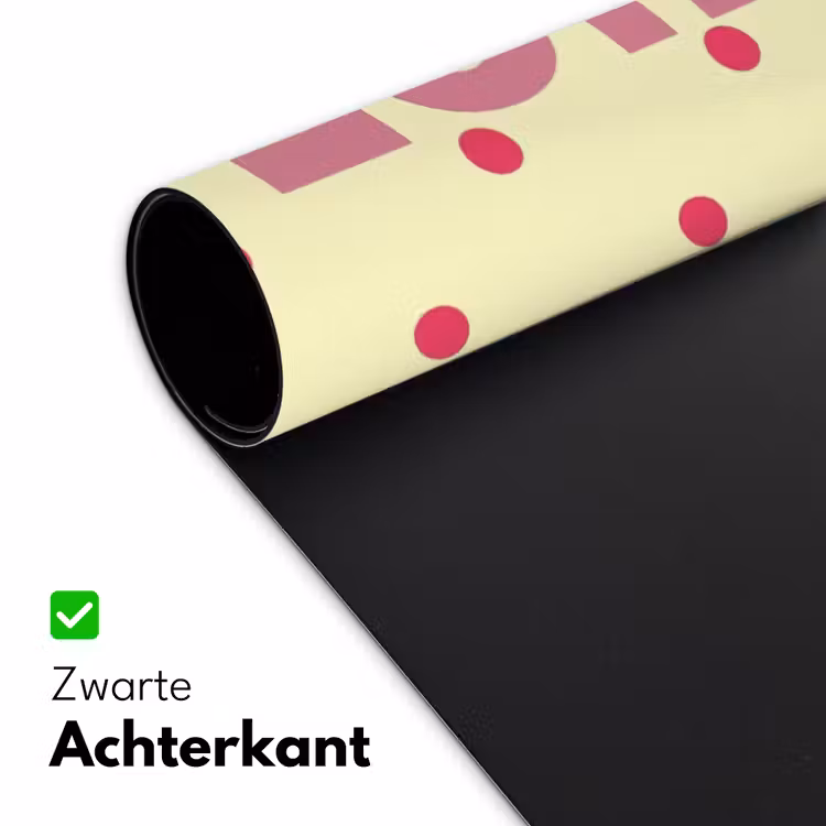 Bureau onderlegger - Nice - Stippen - Roze - Geel — 5