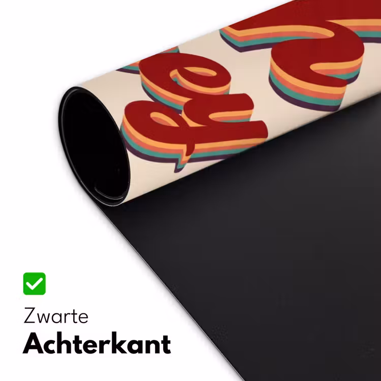 Bureau onderlegger - Oh honey - Rood - Schaduw — 5