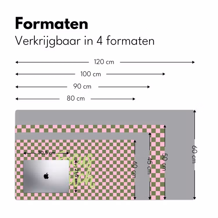 Bureau onderlegger - Focus - Vakken - Roze — 8