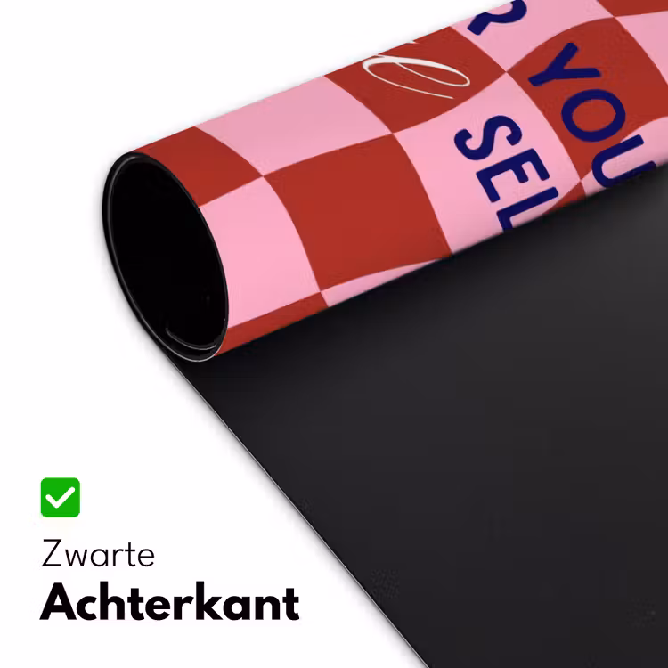 Bureau onderlegger - Furture - Geblokt - Rood — 5