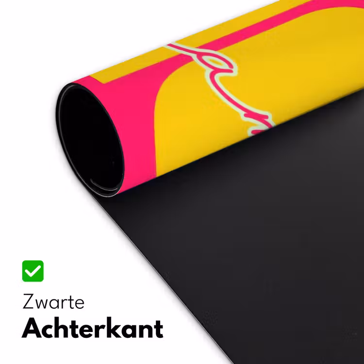 Bureau onderlegger - Dream big - Roze - Geel - Minimalistisch — 5