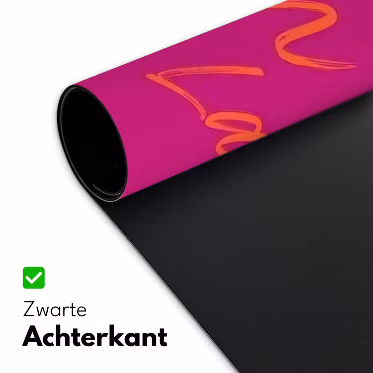 Bureau onderlegger - Oh la la - Oranje - Roze — 5