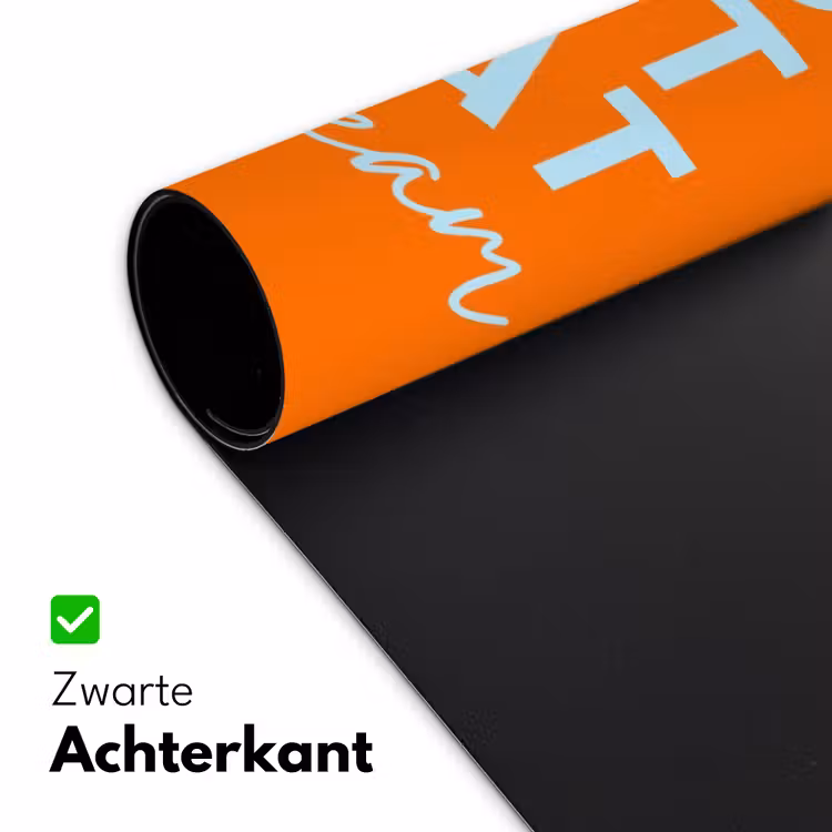 Bureau onderlegger - Oranje - Blauw - Go get that dream — 5