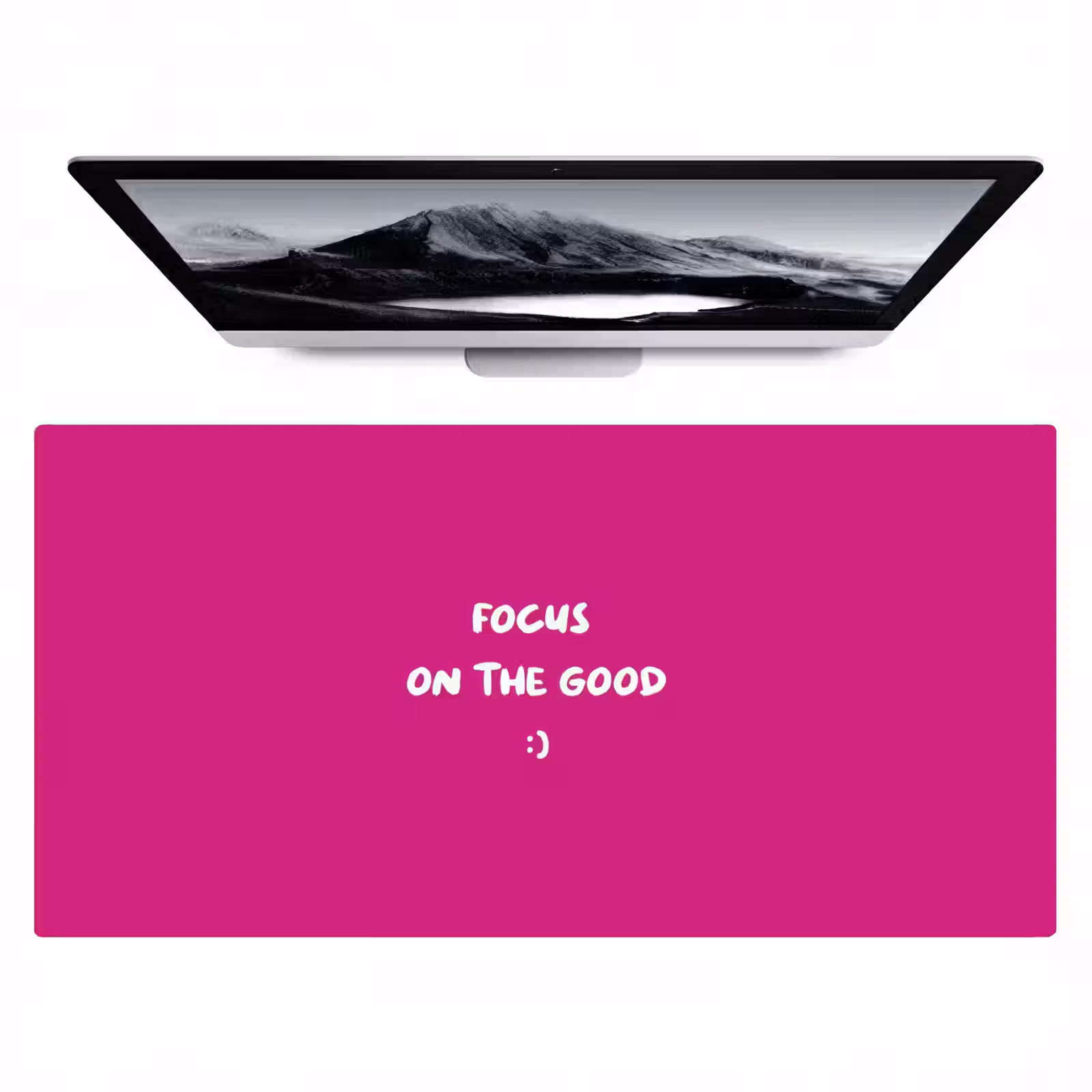 Bureau onderlegger - Focus - Smiley - Roze — 1