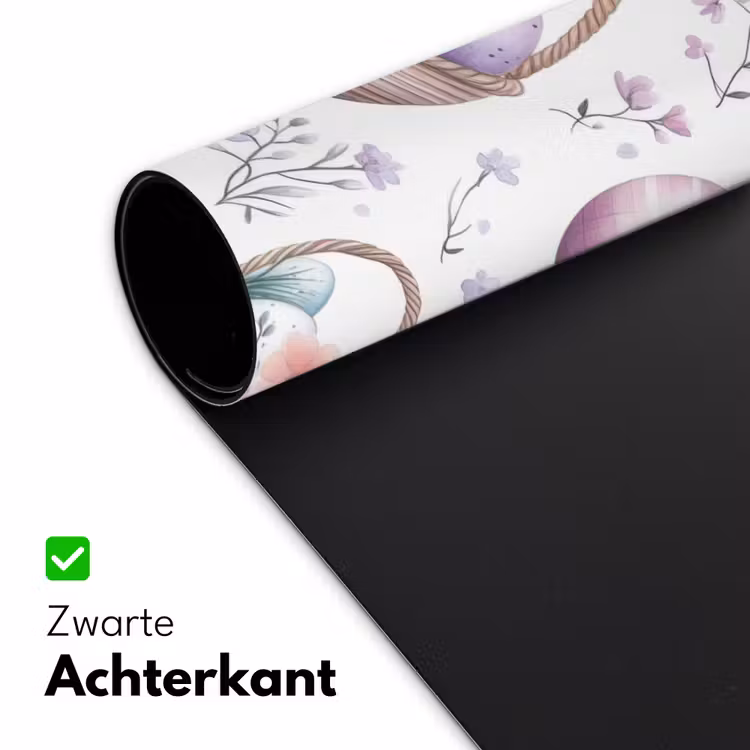 Bureau onderlegger - Bloemen - Paaseieren - Patroon — 4