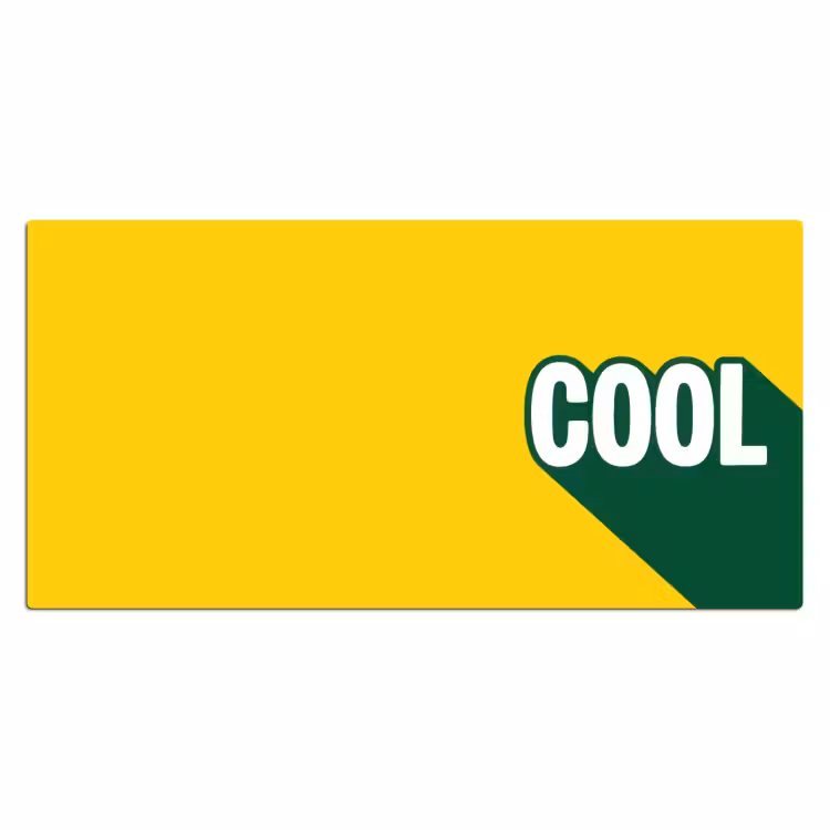 Bureau onderlegger - Cool - Geel - Groen — 2