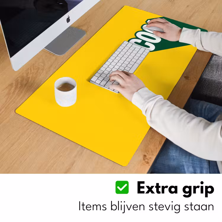 Bureau onderlegger - Cool - Geel - Groen — 6