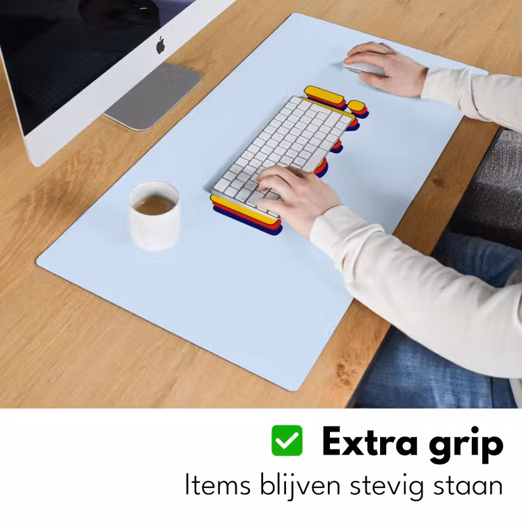 Bureau onderlegger - Fijn - Geel - Oranje — 6