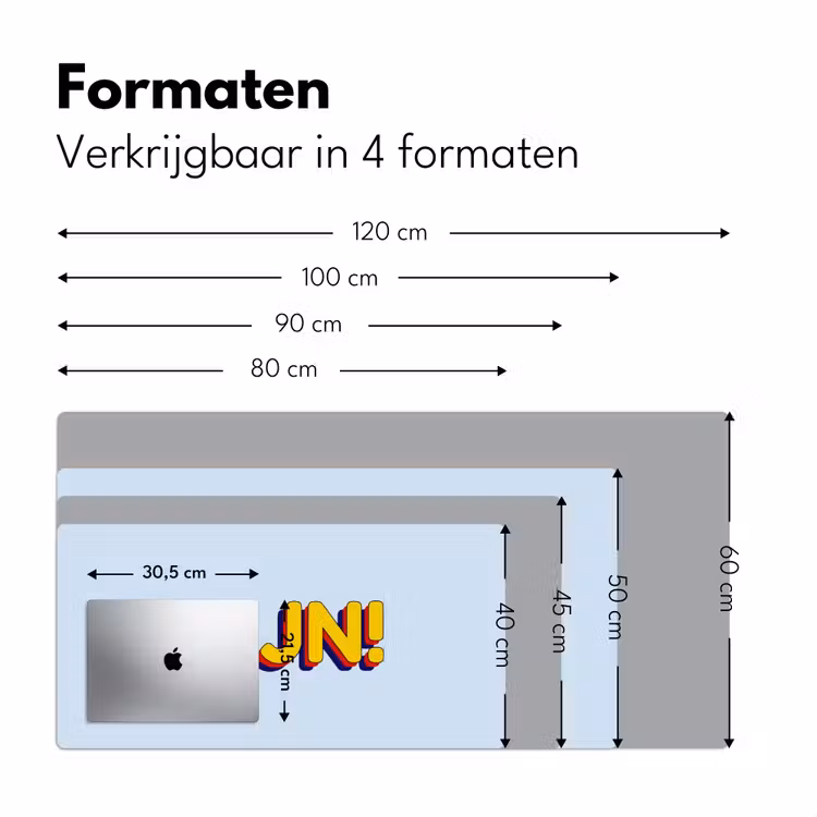 Bureau onderlegger - Fijn - Geel - Oranje — 8