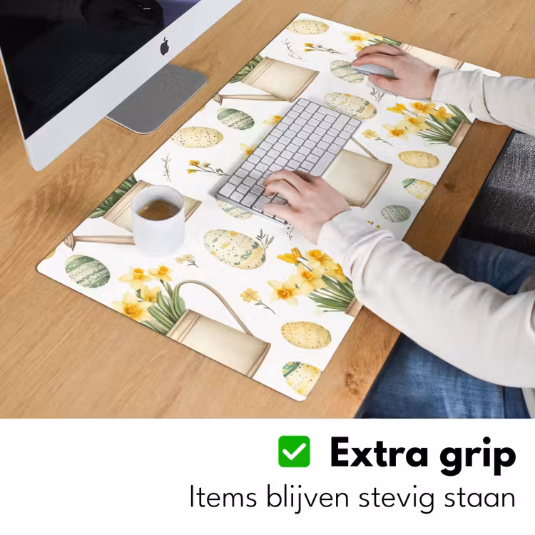 Bureau onderlegger - Gieter - Bloemen - Eieren — 5