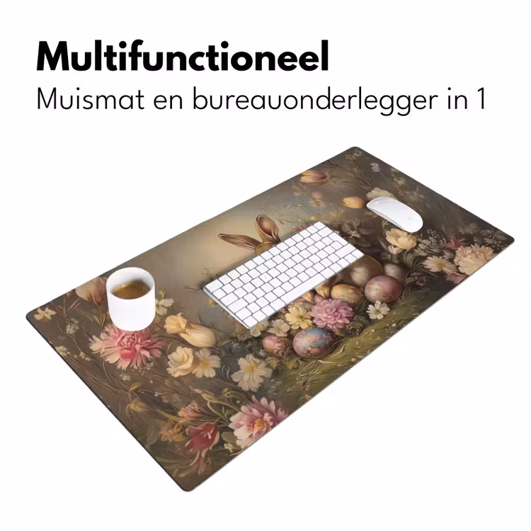 Bureau onderlegger - Haas - Stilleven - Bloemen — 6