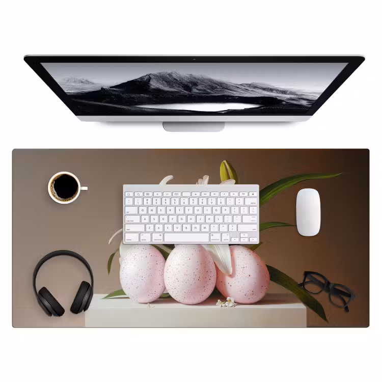 Bureau onderlegger - Lelies - Eieren - Pasen — 3