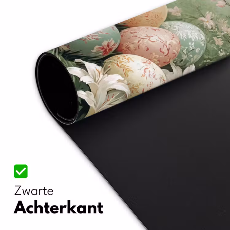Bureau onderlegger - Paaseieren - Pasteltinten - Bloemen — 4