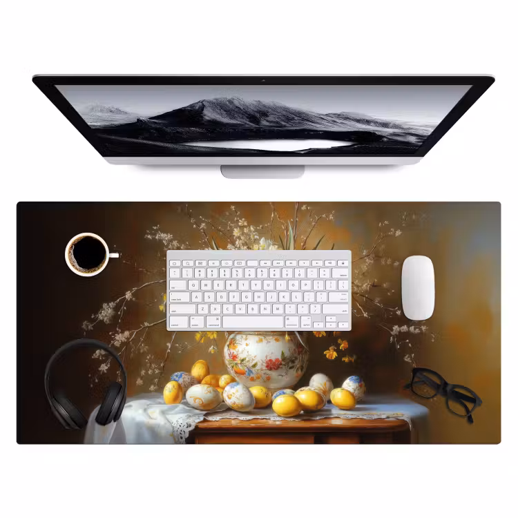 Bureau onderlegger - Paaseieren - Stilleven - Vaas — 3