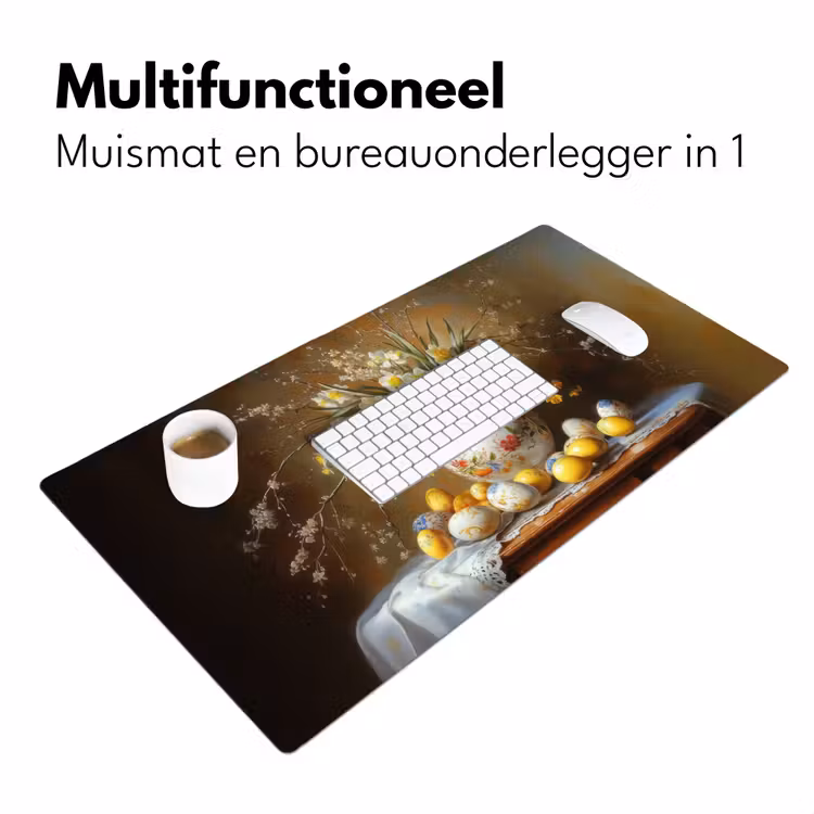 Bureau onderlegger - Paaseieren - Stilleven - Vaas — 6