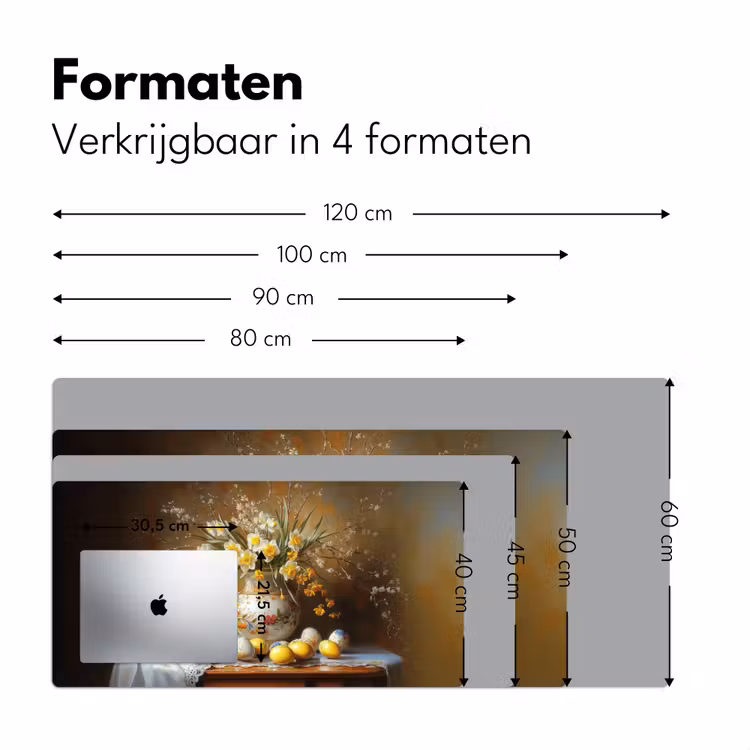 Bureau onderlegger - Paaseieren - Stilleven - Vaas — 7