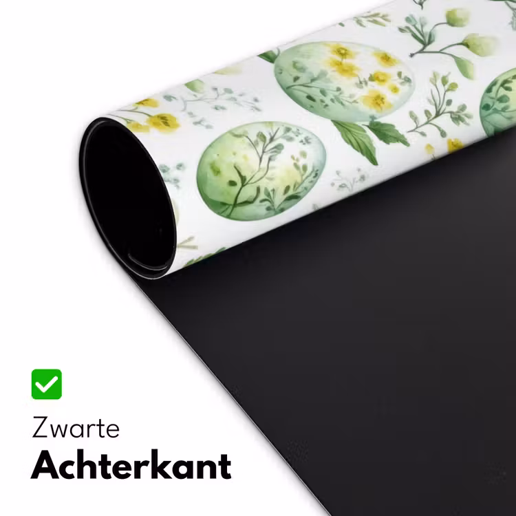 Bureau onderlegger - Patroon - Groen - Eieren — 4