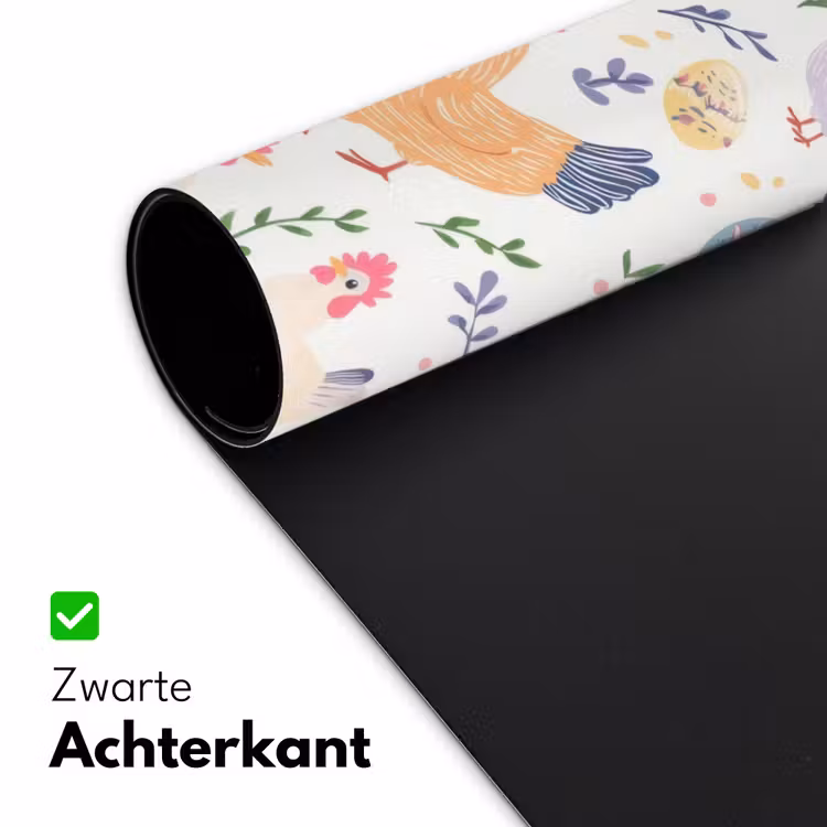 Bureau onderlegger - Patroon - Kip - Paaseieren — 4