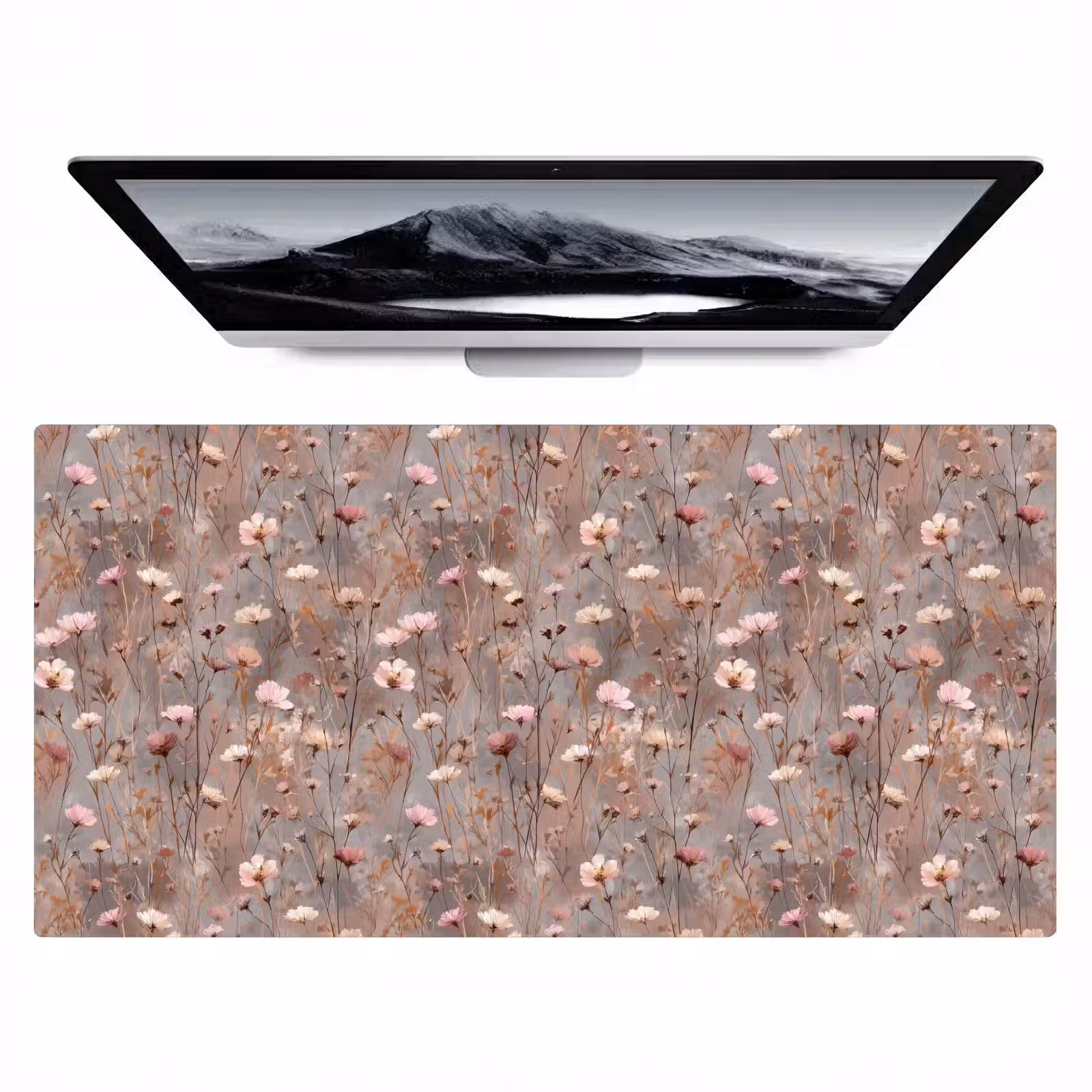 Bureau onderlegger - Bloemen - Wild - Pastel — 1