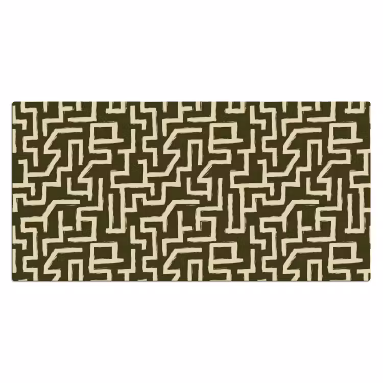 Bureau onderlegger - Abstract - Lijnen - Groen — 2