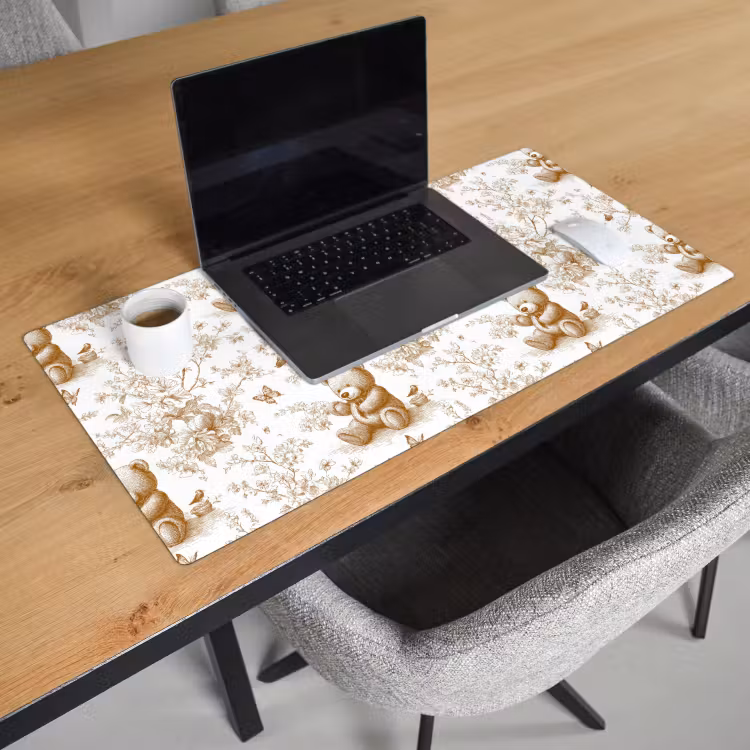 Bureau onderlegger - Beer - Tijdloos - Bruin — 3