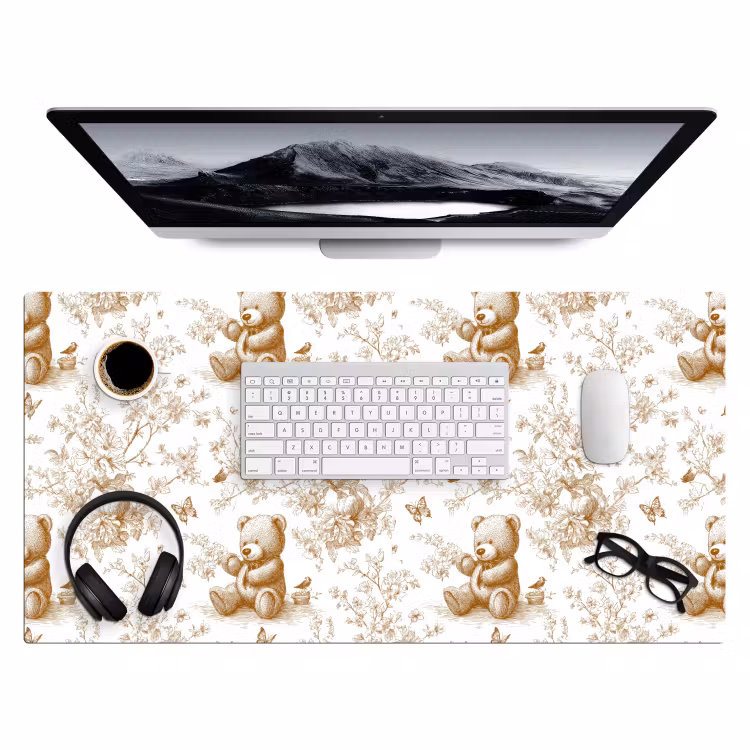 Bureau onderlegger - Beer - Tijdloos - Bruin — 4