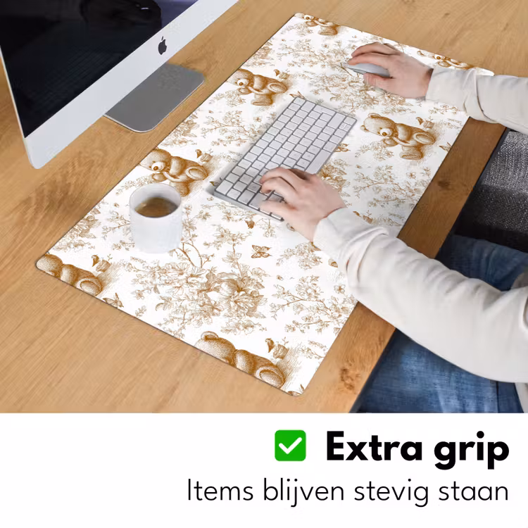 Bureau onderlegger - Beer - Tijdloos - Bruin — 6