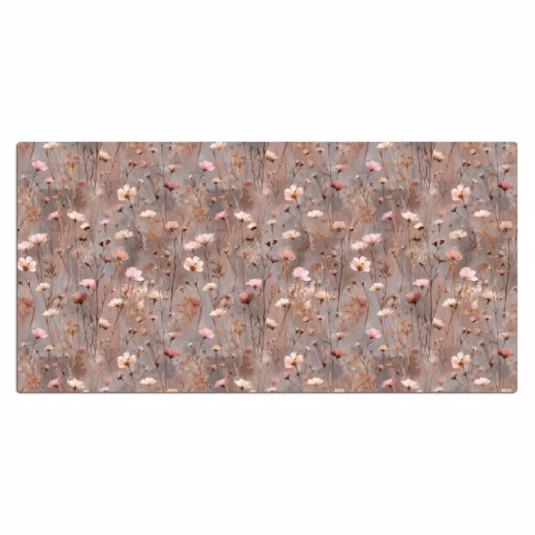 Bureau onderlegger - Bloemen - Wild - Pastel — 2