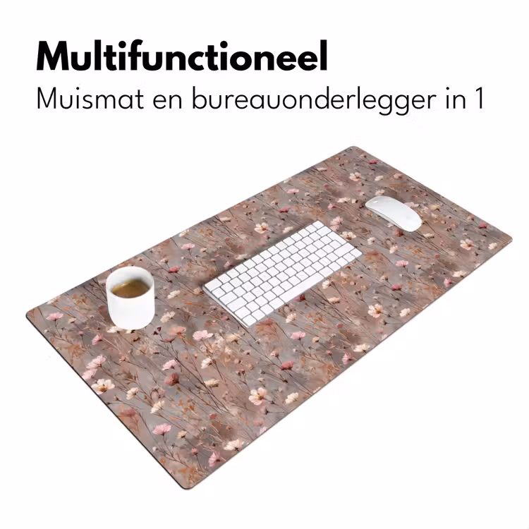 Bureau onderlegger - Bloemen - Wild - Pastel — 7