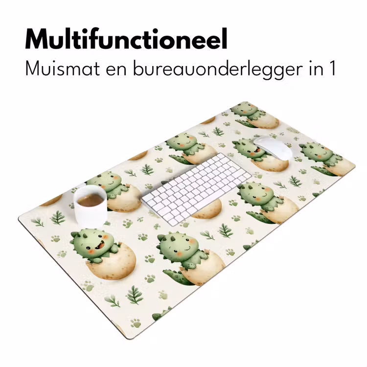 Bureau onderlegger - Dino - Eieren - Groen — 7