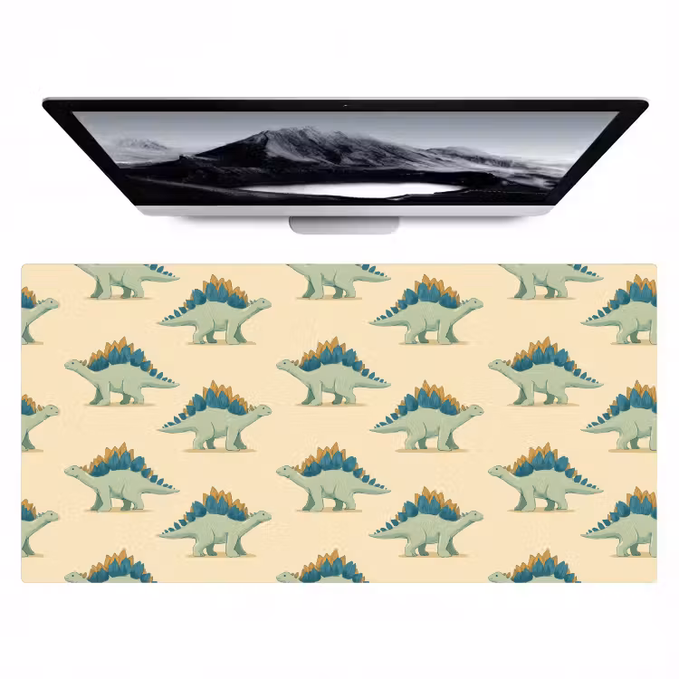 Bureau onderlegger - Dino - Patroon - Groen — 1