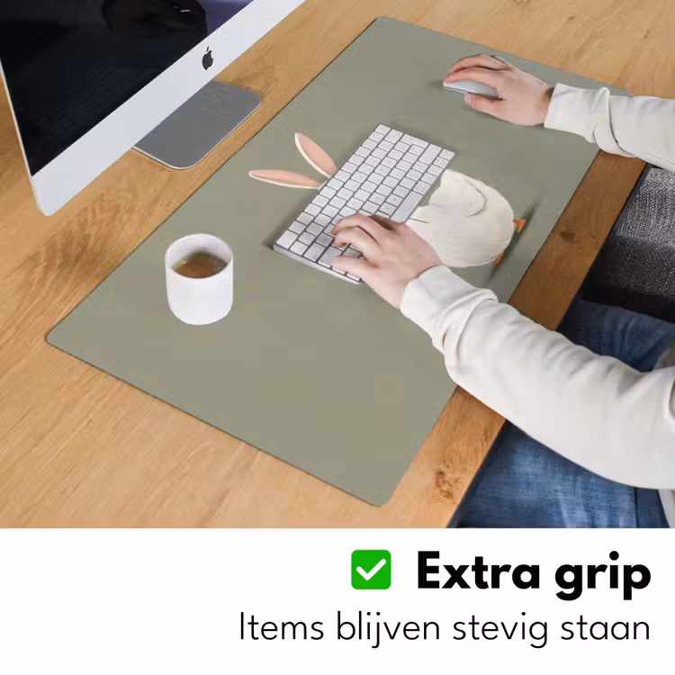 Bureau onderlegger - Eend - Konijnoren - Grijs — 5