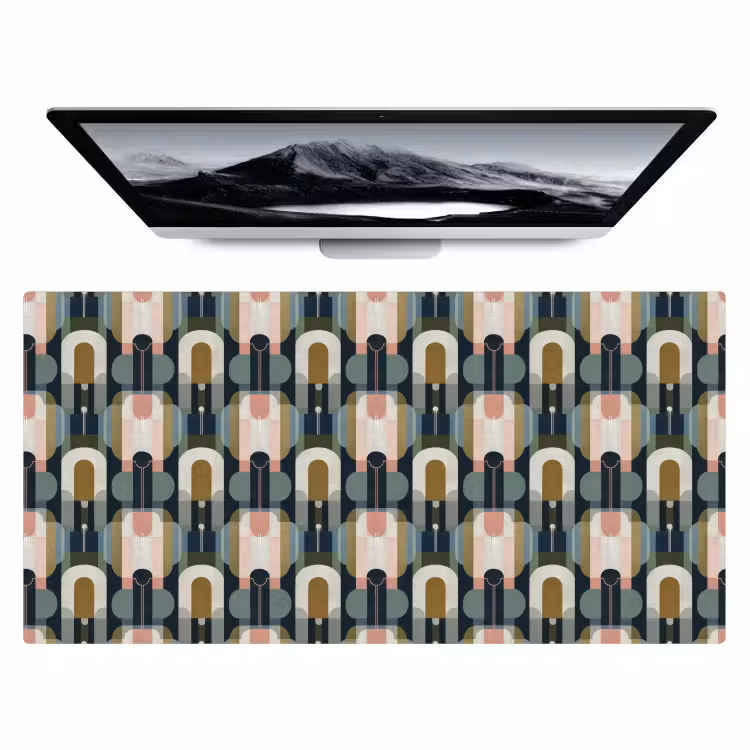 Bureau onderlegger - Geografisch - Modern - Kleurrijk — 1