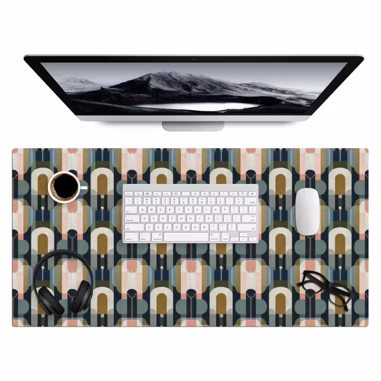 Bureau onderlegger - Geografisch - Modern - Kleurrijk — 4