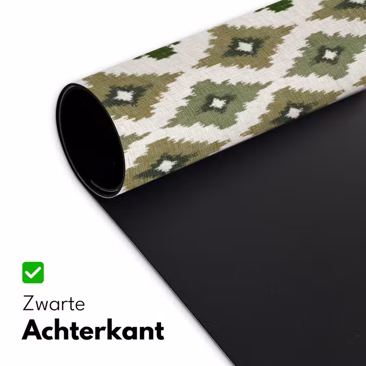 Bureau onderlegger - Geografisch - Ruitmotief - Groen — 5
