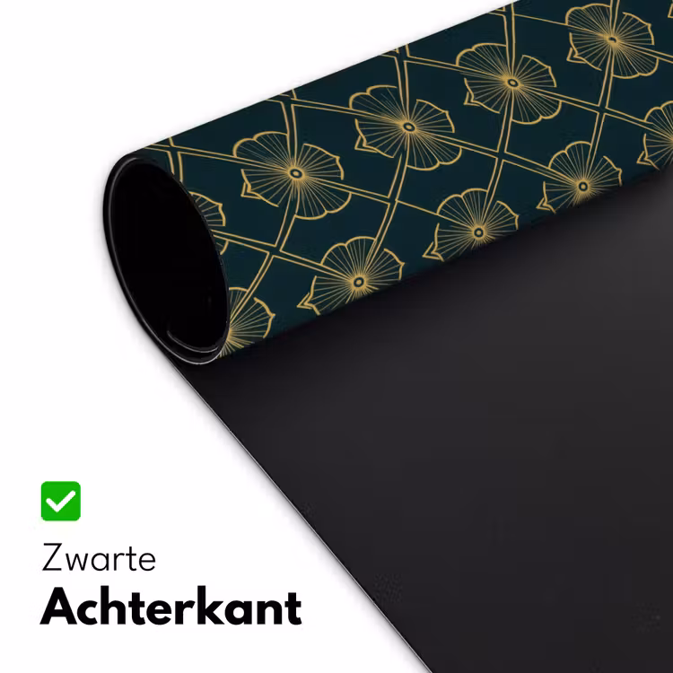 Bureau onderlegger - Geometrisch - Elegant - Groen — 5
