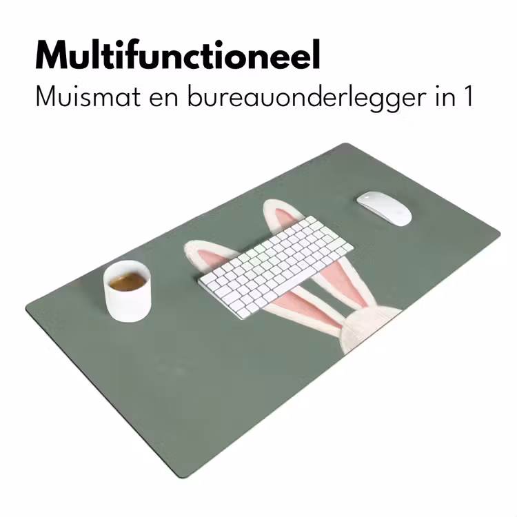 Bureau onderlegger - Hazen - Oren - Roze — 6