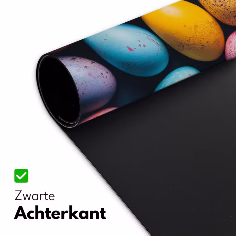Bureau onderlegger - Kleurrijk - Paaseitjes - Spetters — 4