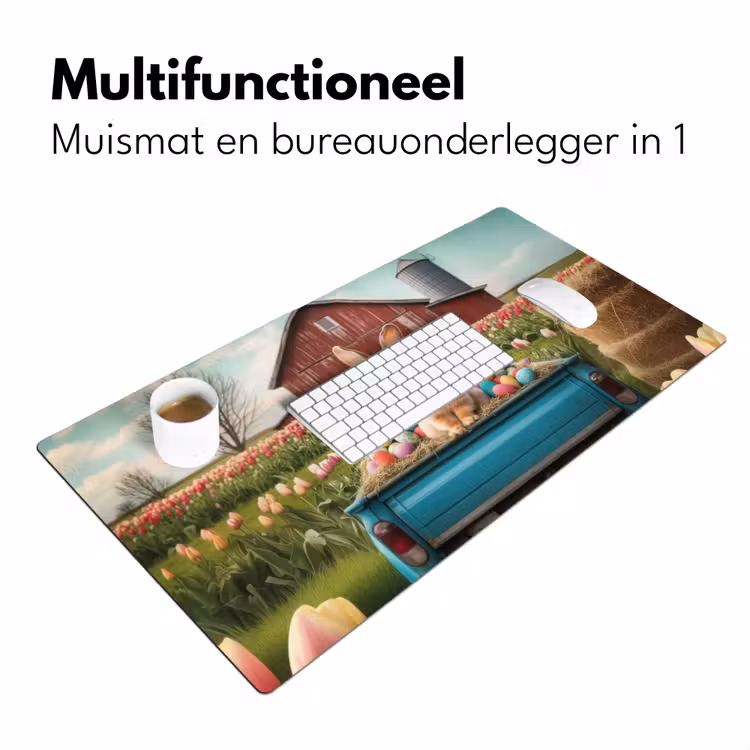 Bureau onderlegger - Konijn - Boerderij - Eieren — 6