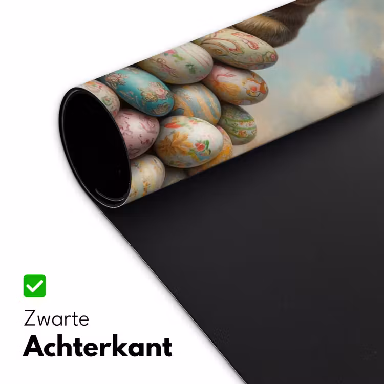 Bureau onderlegger - Konijn - Eieren - Kleurrijk — 4